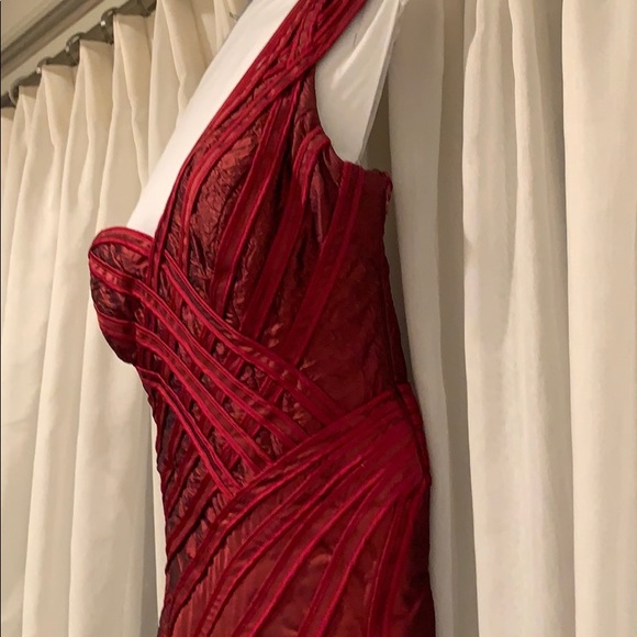 Carlos Miele red gown - Picture 5 of 9
